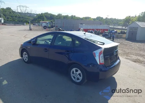 2012 Toyota Prius Two из США, поврежденный, VIN JTDKN3DU5C1537034